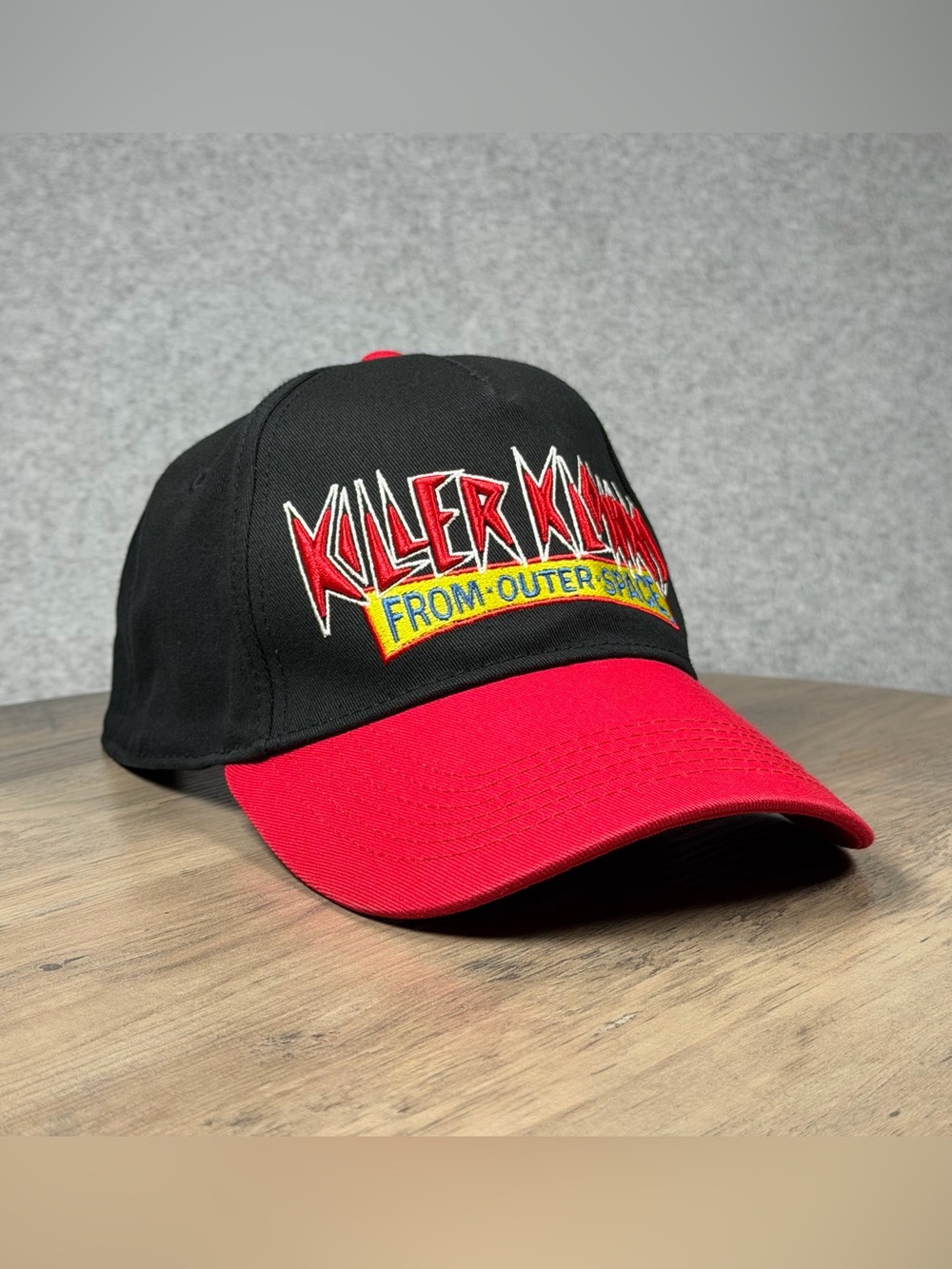 Fright Rags Killer Klowns From Outer Space Horror Movie Snapback Hat Black Red